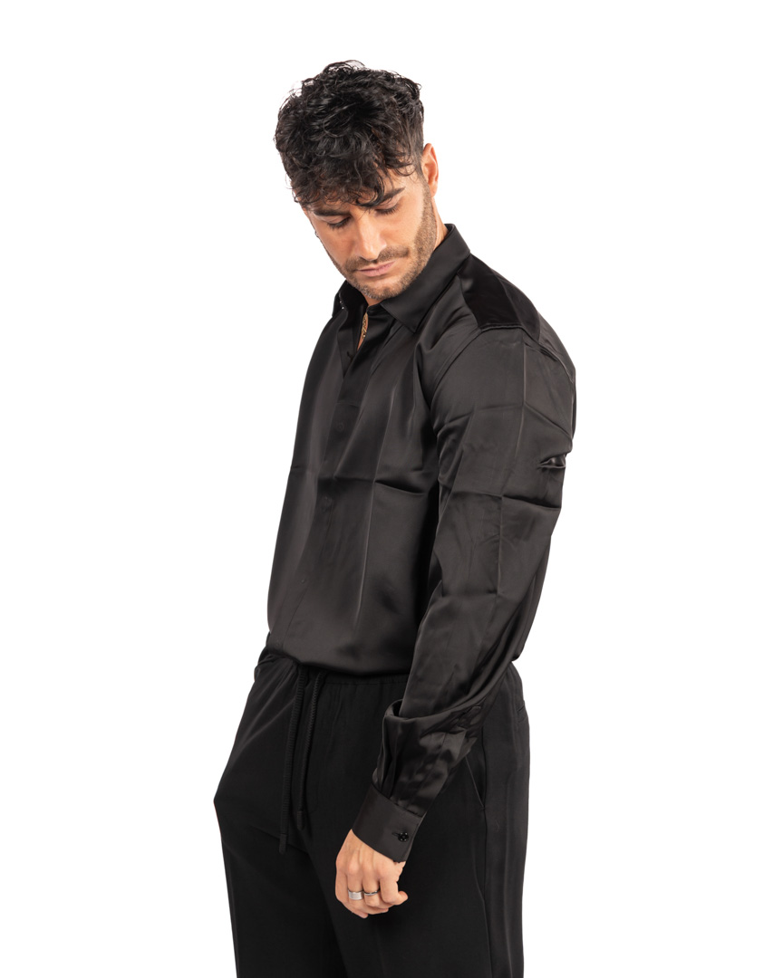 Antony Morato camicia nera - immagine 2