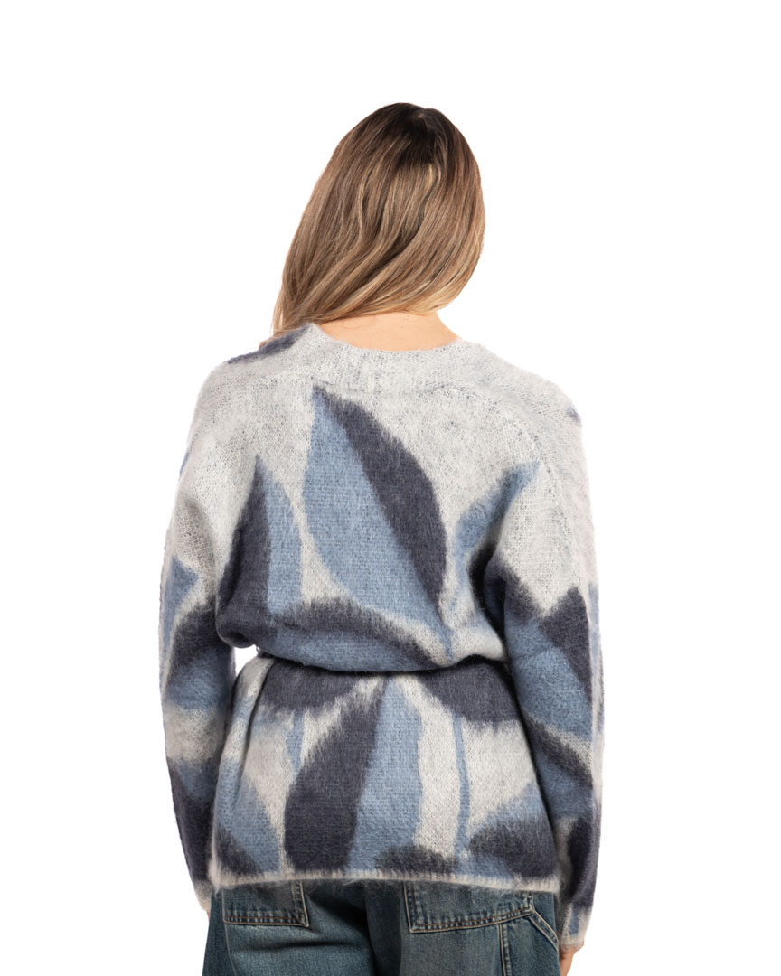 PENNY BLACK cardigan azzurro in fantasia - immagine 3