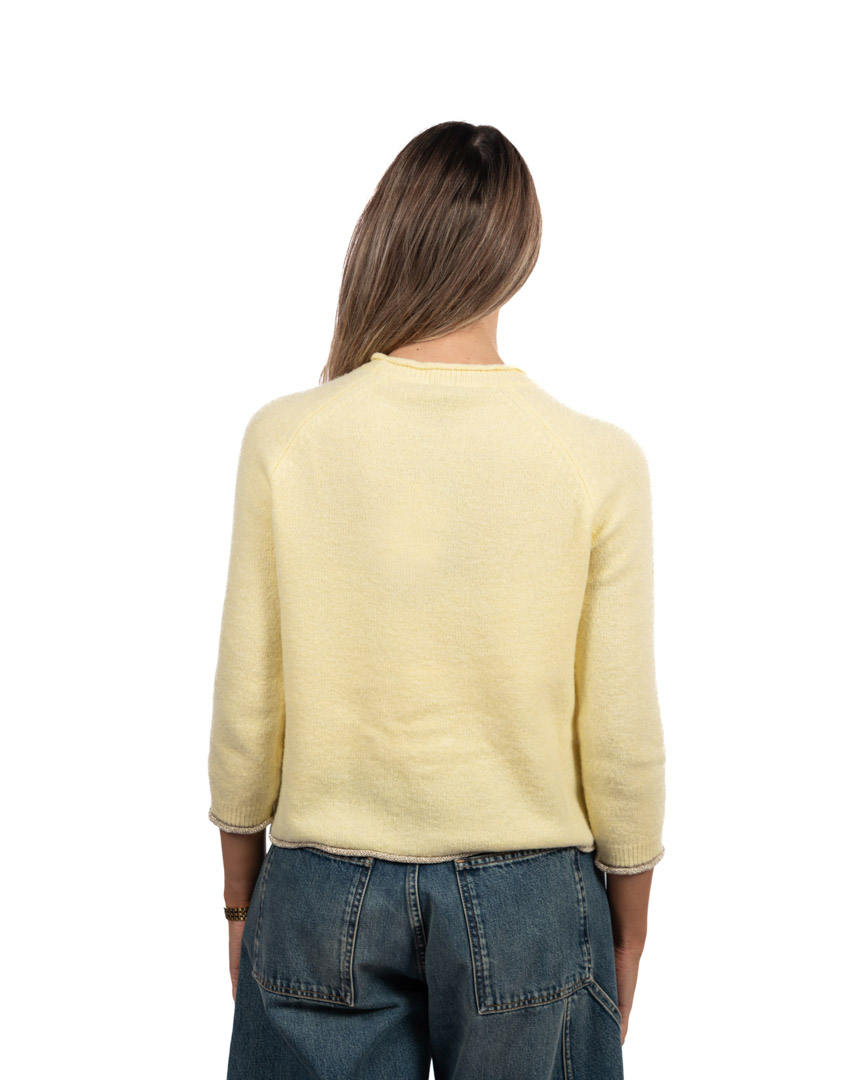 Emme Marella maglione giallo - immagine 3