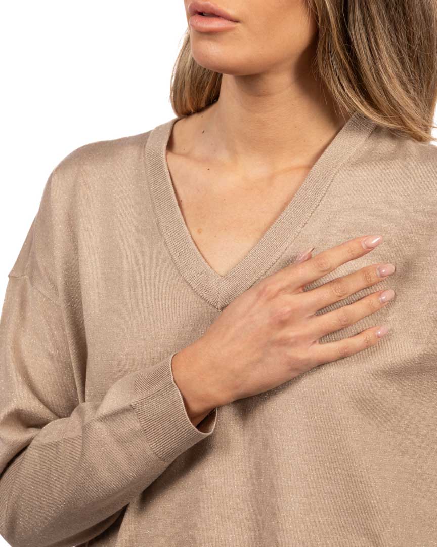 Emme Marella maglione beige - immagine 4