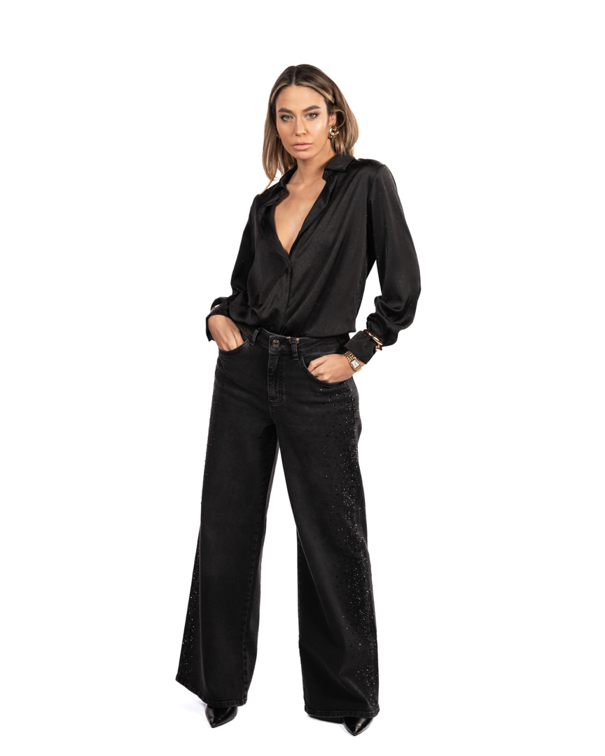 PENNY BLACK jeans con strass laterali - immagine 4