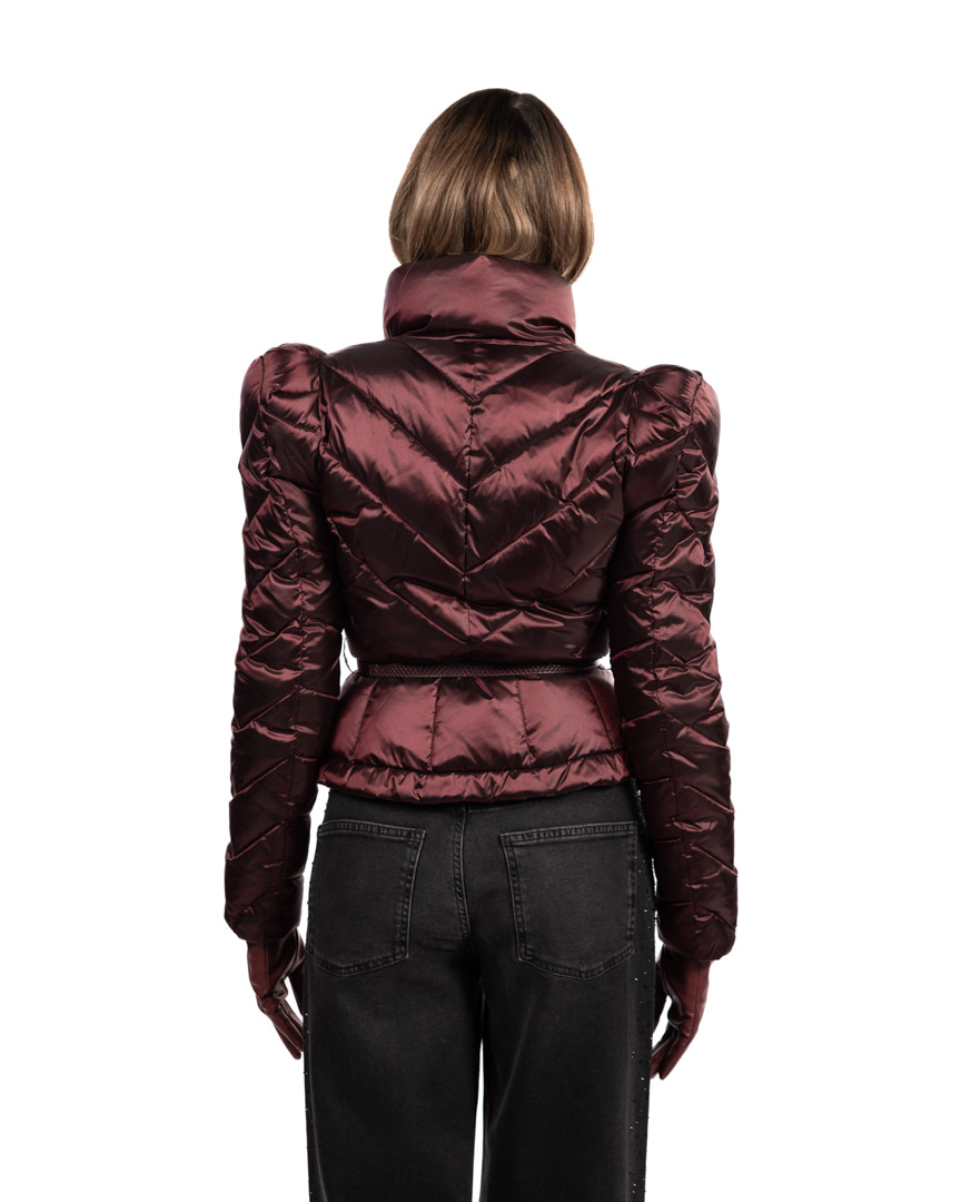 Elisabetta Franchi pumino merlot - immagine 3