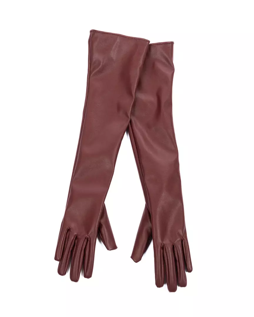 Souvenir guanti bordeaux