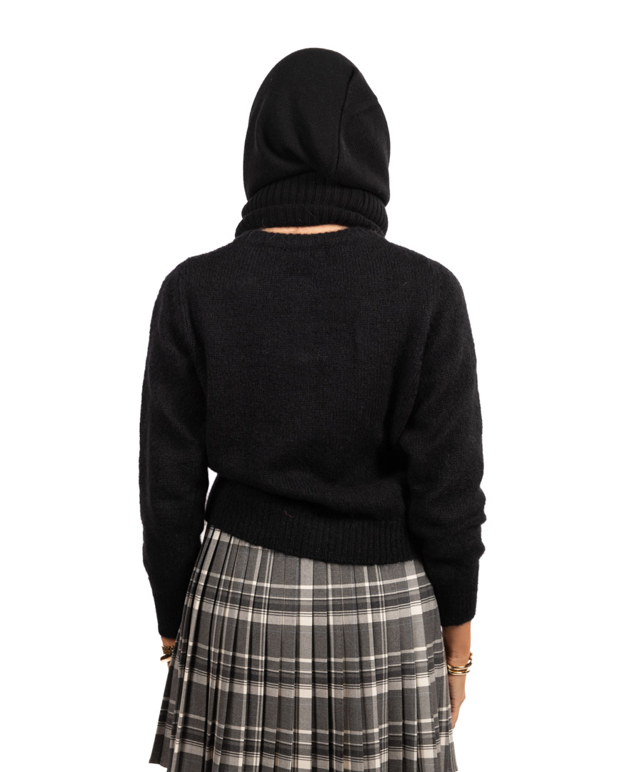 Vicolo cardigan nero - immagine 3