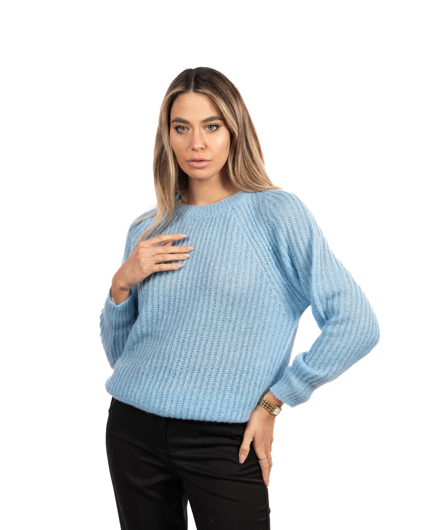 Vicolo maglione azzurro