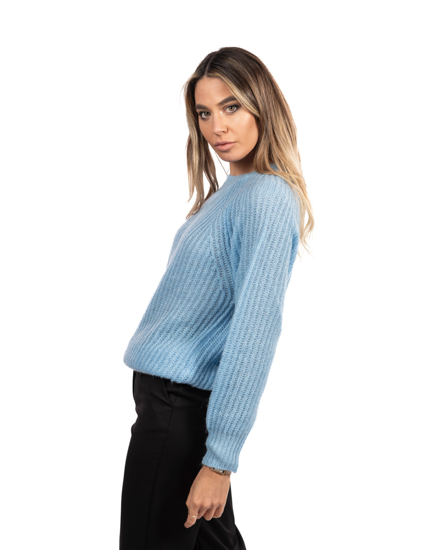 Vicolo maglione azzurro - immagine 2