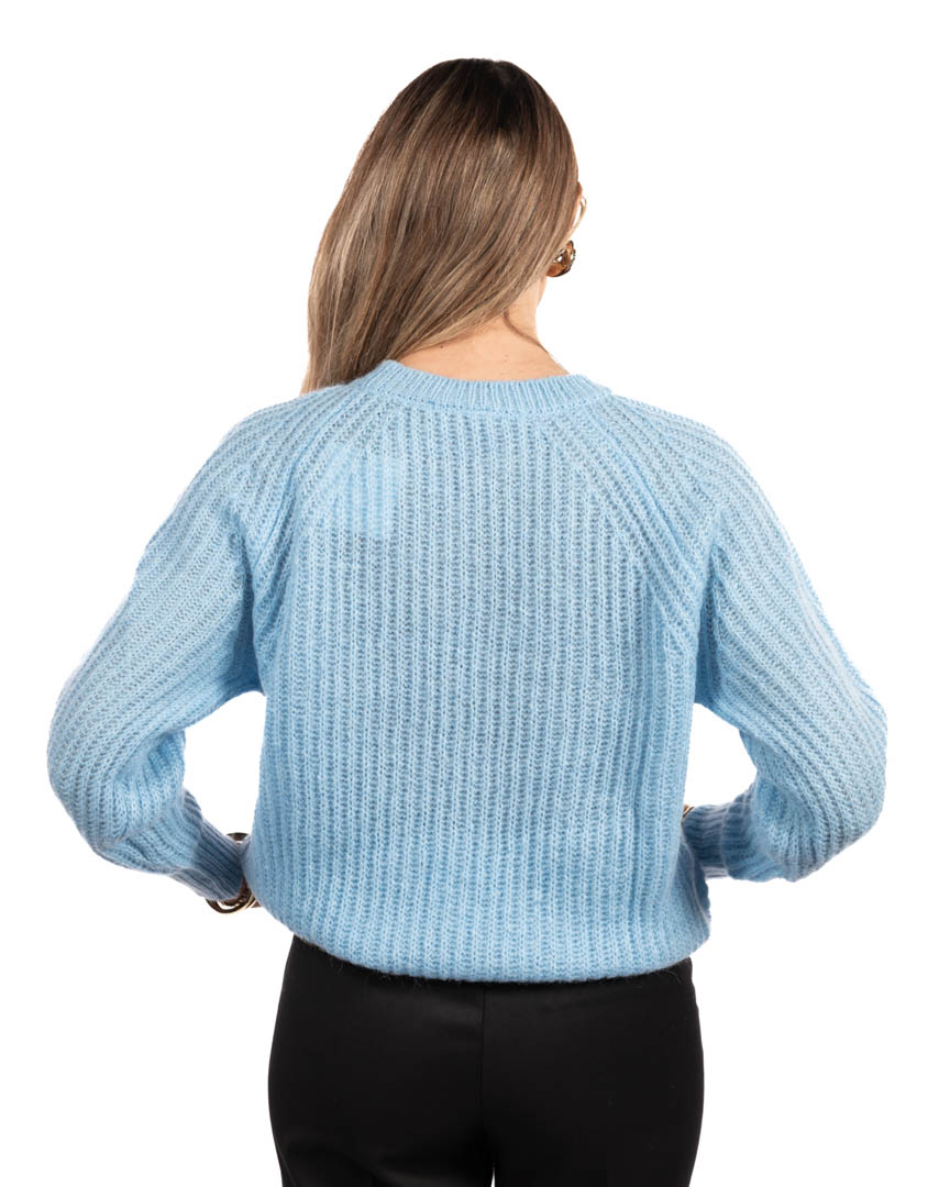 Vicolo maglione azzurro - immagine 3