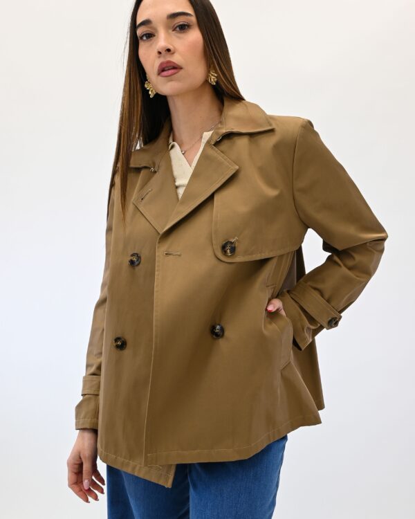 Emme Marella gabardina antigoccia beige